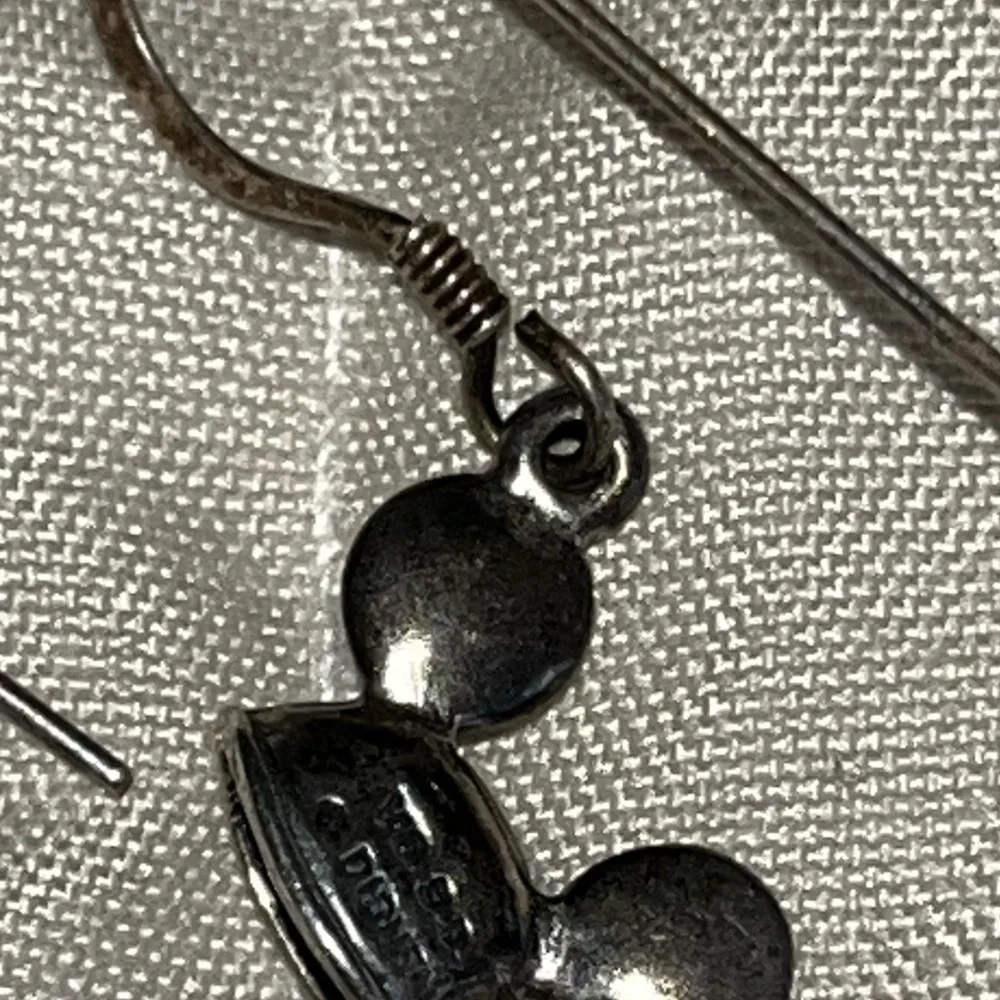 Silver 925 Mickey Mouse Earrings - Picture 4 of 7